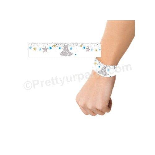 Twinkle Boy Baby Shower Wrist Bands - Pack of 10 BABY SHOWER Pretty UR Party Default Title