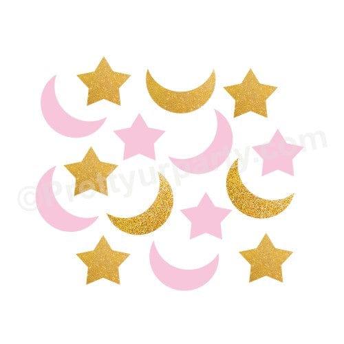 Pink Twinkle Twinkle Little Star Confetti THEME PARTIES Pretty UR Party