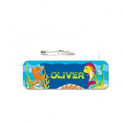 Under the Sea Theme Badge / Name Tag