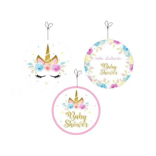 Unicorn Baby Shower Danglers