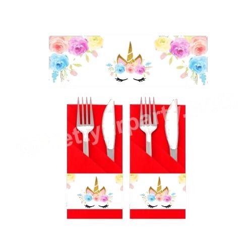 Unicorn Baby Shower Napkin Rings