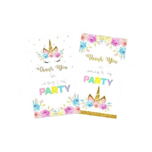 Unicorn Baby Shower Thank you Tags — image 2