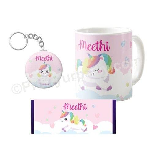 Personalized Unicorn Combo ALL PARTY SUPPLIES Pretty UR Party