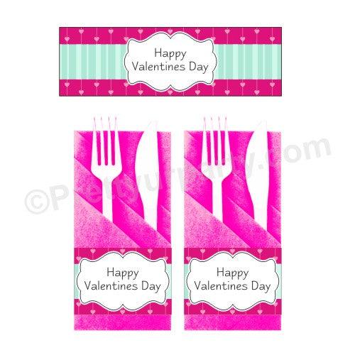 Love Birds Valentines Theme Napkin Rings ALL PARTY SUPPLIES Pretty UR Party Default Title