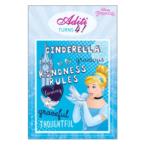 Disney Cinderella Poster 04 THEME PARTIES Pretty UR Party With Name