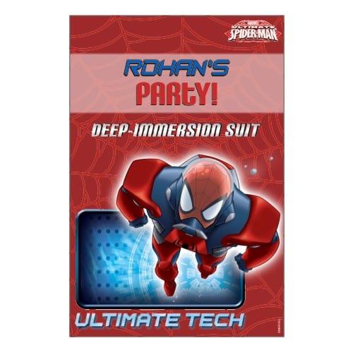 Spiderman Poster 01 THEME PARTIES Pretty UR Party With Name