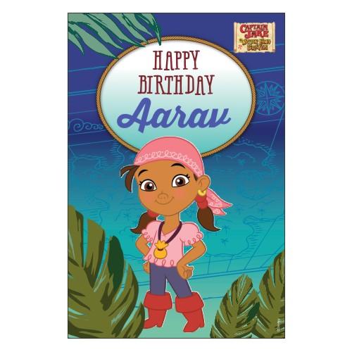 Captain Jake and the Neverland Poster 03 THEME PARTIES Pretty UR Party With Name