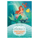Ariel the Mermaid Poster 04 THEME PARTIES Pretty UR Party With Name