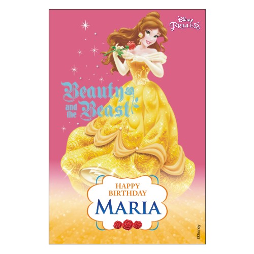 Belle Poster 03 THEME PARTIES Pretty UR Party With Name
