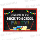 Back to School Entrance Banner / Door Sign THEME PARTIES Pretty UR Party Default Title