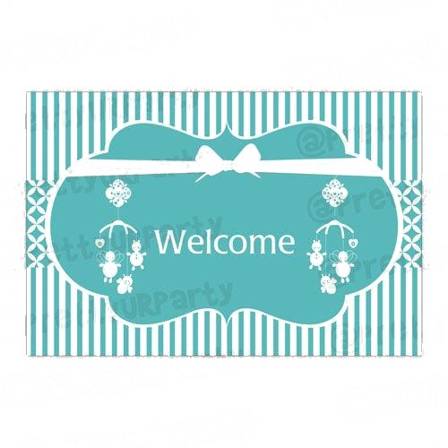 Baby & Co. Entrance Banner / Door Sign