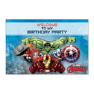 Avengers Welcome Banner THEME PARTIES Pretty UR Party With Name
