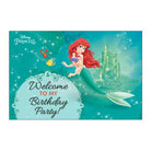Ariel the Mermaid Welcome Banner THEME PARTIES Pretty UR Party With Name