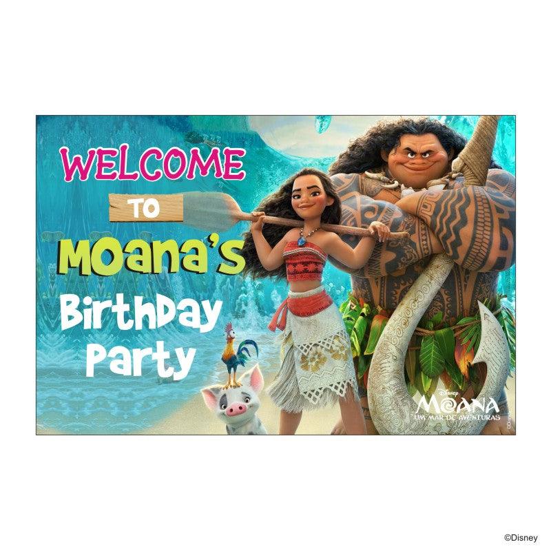 Moana Theme Entrance Banner / Door Sign THEME PARTIES Pretty UR Party Default Title