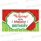 Watermelon Theme Entrance Banner / Door Sign THEME PARTIES Pretty UR Party Default Title