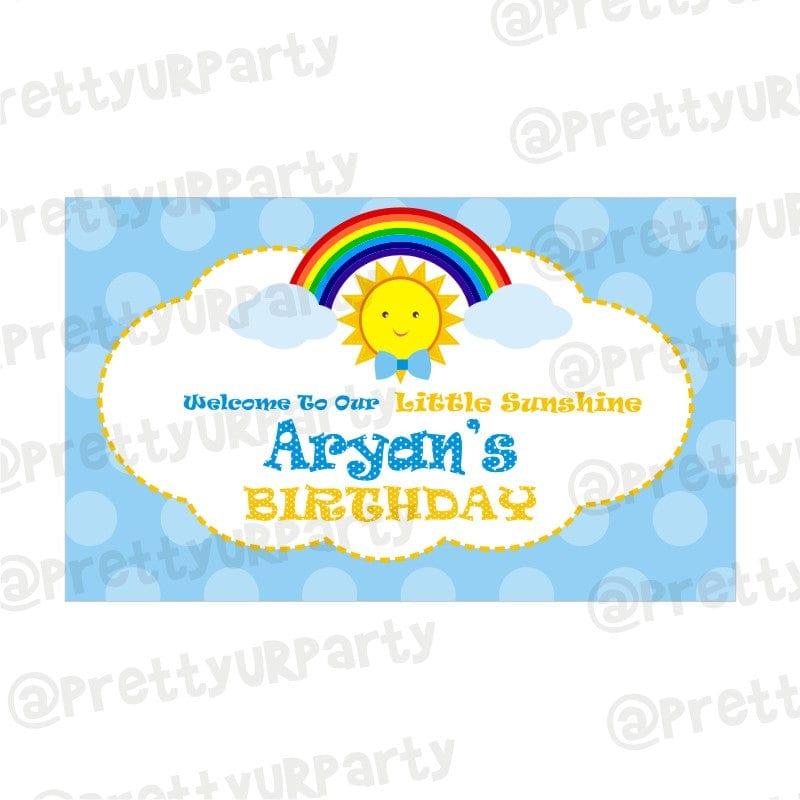 Sunshine Theme Entrance Banner / Door Sign ALL PARTY SUPPLIES Pretty UR Party Default Title