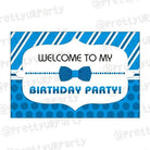 Bow Tie Entrance Banner / Door Sign THEME PARTIES Pretty UR Party Default Title