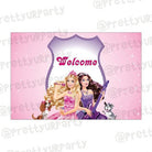 Barbie Rockstar Entrance Banner / Door Sign THEME PARTIES Pretty UR Party Default Title