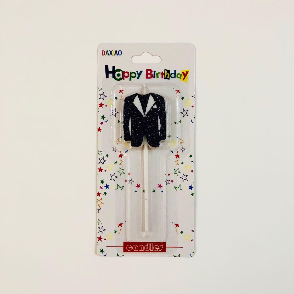 Black Shirt Candle ALL PARTY SUPPLIES Pretty UR Party