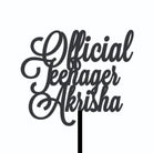 Official Teenager Cake Topper HANDCRAFTED Pretty UR Party