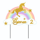Unicorn Cake Topper HANDCRAFTED Pretty UR Party