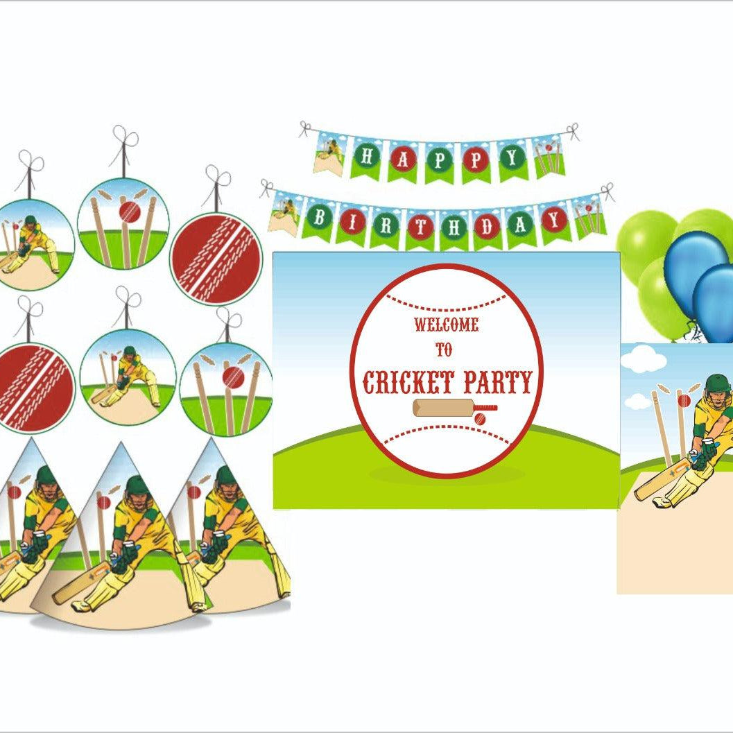 Cricket Party Decorations Package - 70 pieces Combo BIRTHDAYS Pretty UR Party Default Title