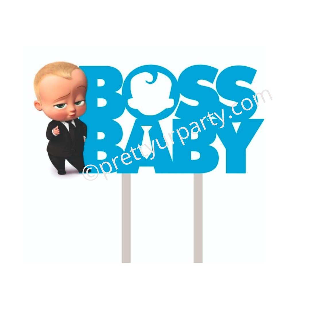 Boss Baby Cake Topper HANDCRAFTED Pretty UR Party