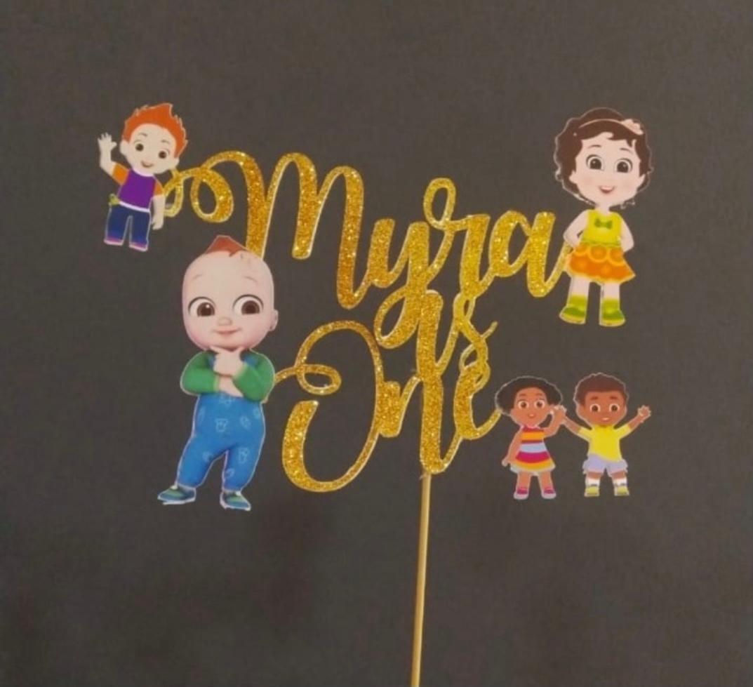 ChuChu TV Cake Topper HANDCRAFTED Pretty UR Party