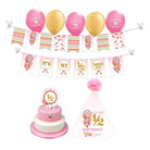 Boho Chic Half Birthday Decorations for Girl ALL PARTY SUPPLIES Pretty UR Party