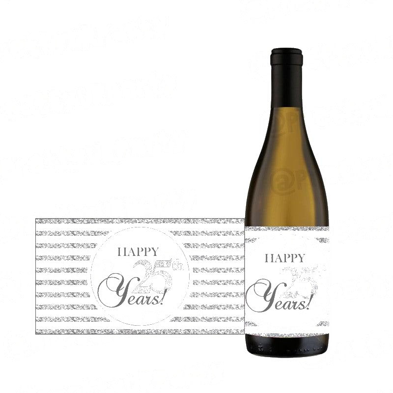 50th Anniversary Champagne / Wine Label — image 2