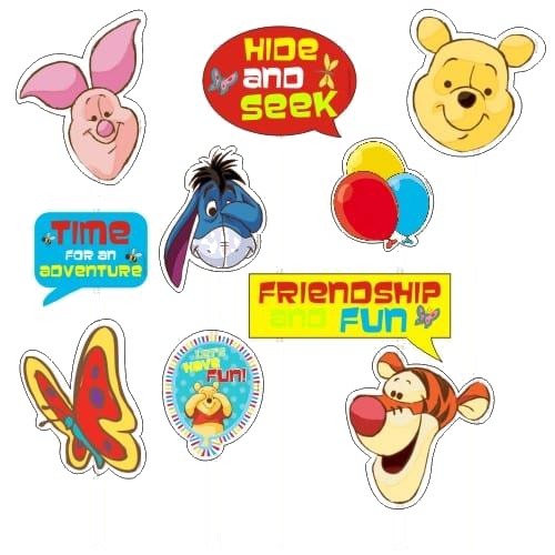 Winnie the Pooh Photo Booth Prop
