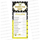 Mom to Bee Wishes for baby BABY SHOWER Pretty UR Party