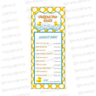 Rubber Duck Wishes for baby BABY SHOWER Pretty UR Party