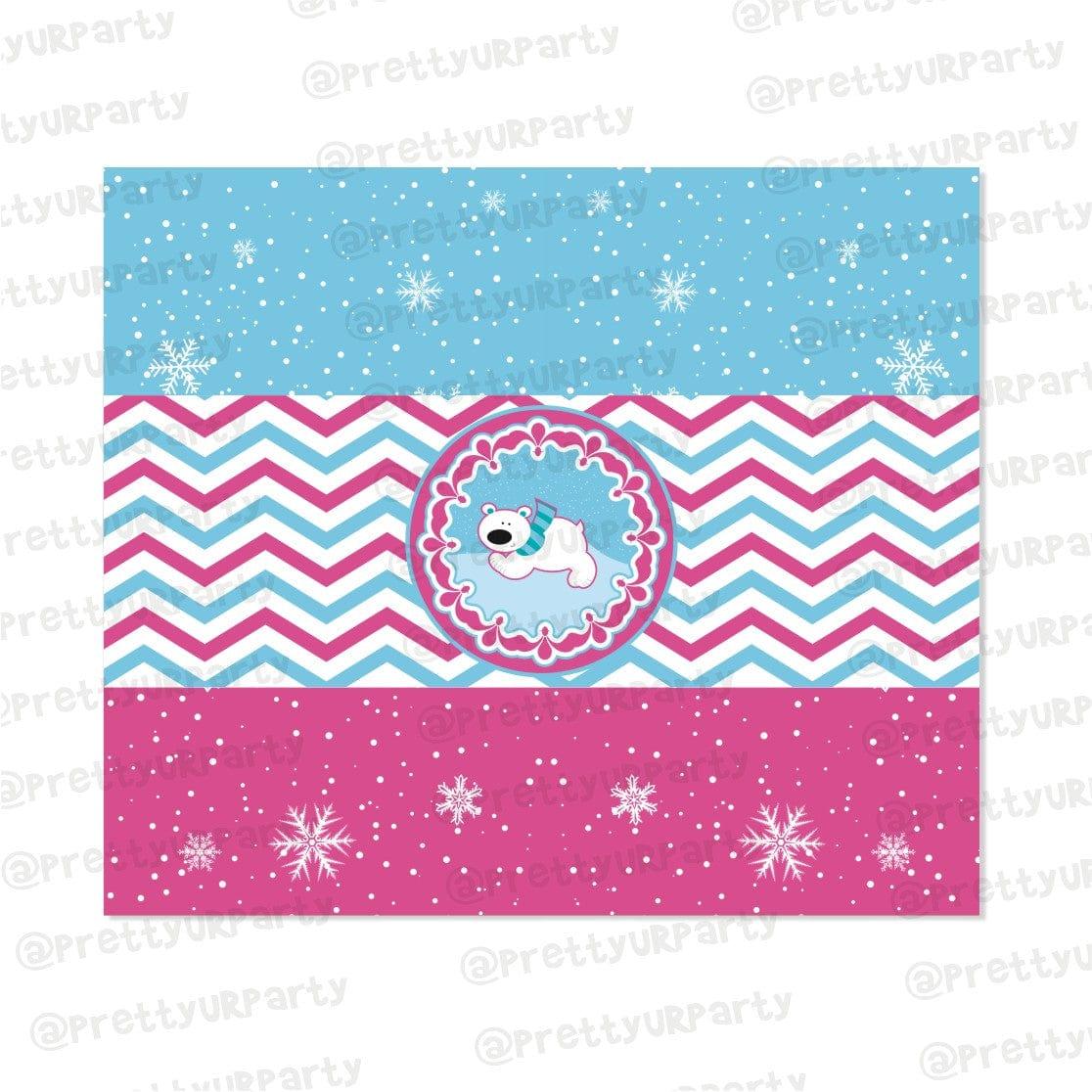 Winter Wonderland Chocolate Wrappers THEME PARTIES Pretty UR Party Default Title