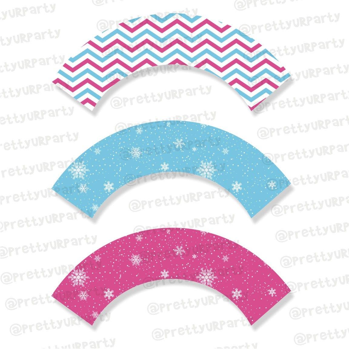 Winter Wonderland Cupcake Wrappers THEME PARTIES Pretty UR Party Default Title