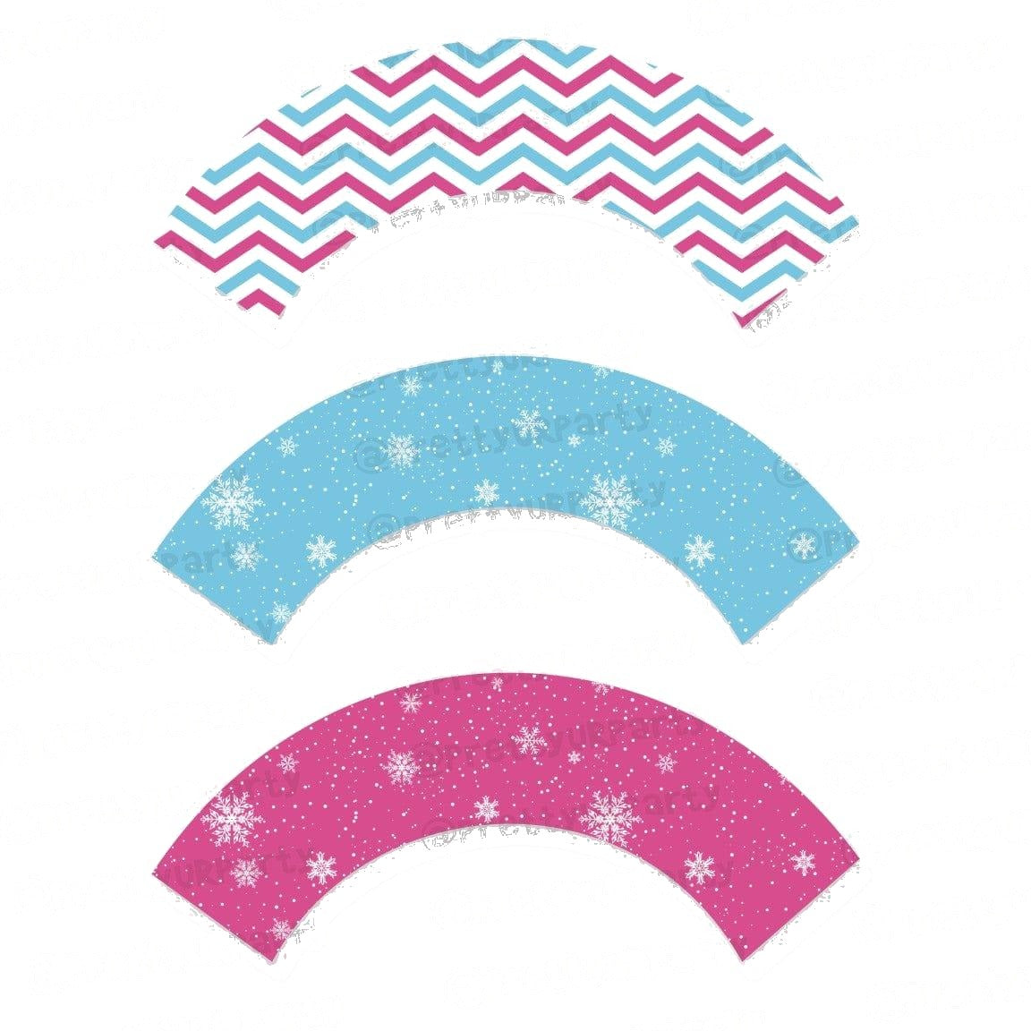 Winter Wonderland Cupcake Wrappers