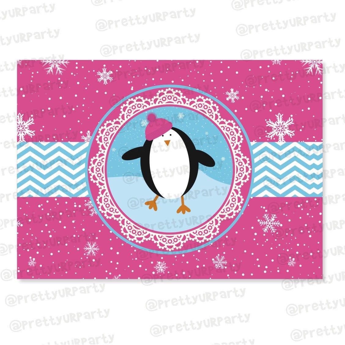 Winter Wonderland Table Mats THEME PARTIES Pretty UR Party Default Title