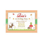Woodland/Forest Theme E-Invitations THEME PARTIES Pretty UR Party