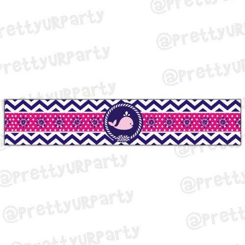 Girly Nautical Wrist Bands - Pack of 10 THEME PARTIES Pretty UR Party Default Title