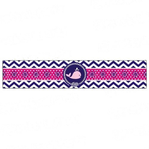 Girly Nautical Wrist Bands - Pack of 10