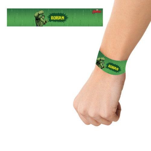 Hulk Wrist Bands - Pack of 10 THEME PARTIES Pretty UR Party Default Title