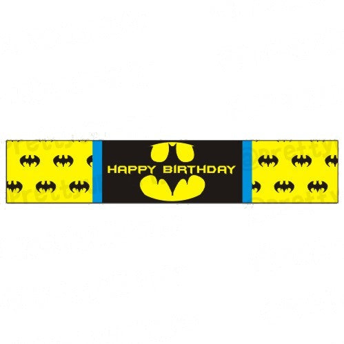 Batman Inspired Wrist Bands - Pack of 10