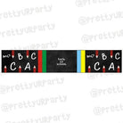 Back to School Wrist Bands - Pack of 10 THEME PARTIES Pretty UR Party Default Title