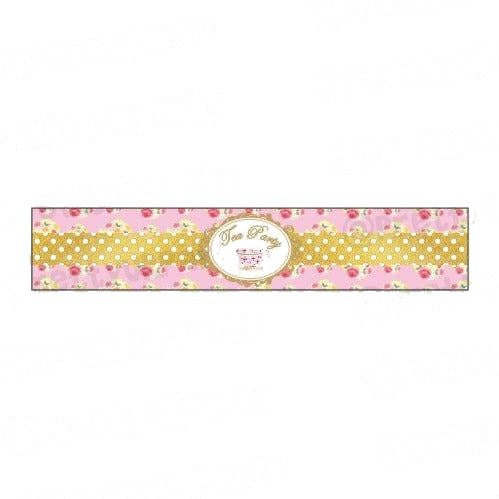 Tea Party Wrist Bands - Pack of 10