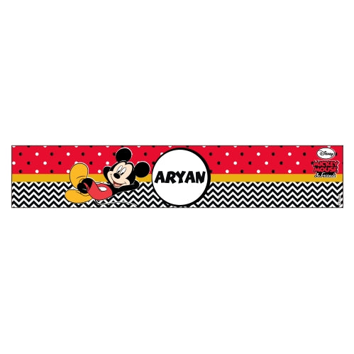 Mickey Mouse Wrist Bands - Pack of 10 THEME PARTIES Pretty UR Party