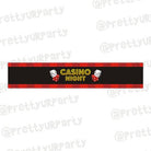 Casino Night Wrist Bands - Pack of 10 ALL PARTY SUPPLIES Pretty UR Party Default Title