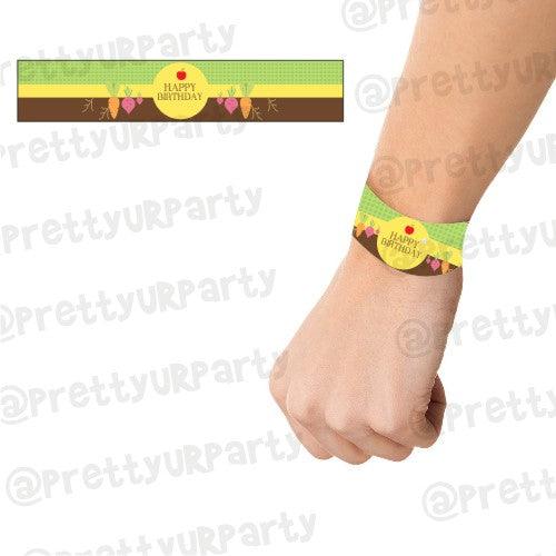 Gardening Theme Wrist Bands - Pack of 10 THEME PARTIES Pretty UR Party Default Title
