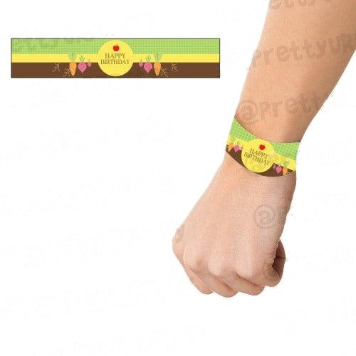 Gardening Theme Wrist Bands - Pack of 10