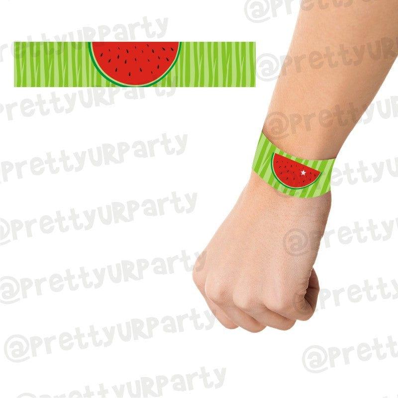 Watermelon Wrist Bands - Pack of 10 THEME PARTIES Pretty UR Party Default Title