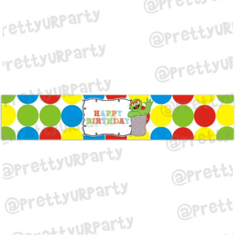 Elmo Theme Wrist Bands - Pack of 10 THEME PARTIES Pretty UR Party Default Title